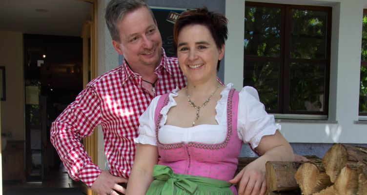 Franz & Ursula  Bauer Inhaber vom Landgasthof Zum Lang im Passauer Land im Bayerischen Wald